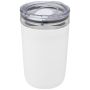 420 ml glass thermal cup with recycled plastic outer wall 