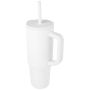 900 ml insulated tumbler with RCS certification and silicone straw 