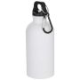 400 ml single-wall RCS certified stainless steel water bottle with carabiner 