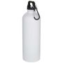 750 ml single-wall matte finish stainless steel water bottle with RCS certification and carabiner