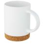 425 ml ceramic mug with cork base 