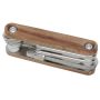 8-in-1 wooden multi-tool for bicycles 