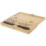 19-piece tool set in bamboo/recycled plastic 
