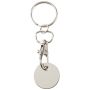 Keyring with coin trolley 