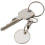 Keyring with coin trolley 