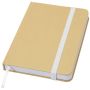 A6 recycled hard cover notebook with plain pages 