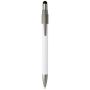Recycled RCS ballpoint pen with stylus and fidget spinner (blue ink) 