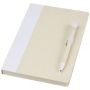 Set of ballpoint pen and A5 notepad 