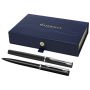Allure rollerball and ballpoint pen set (black ink)