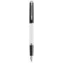 'Hemisphere' colour block dip pen with palladium trim (blue ink)