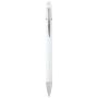Ballpoint pen with silver finish 