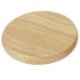 Wooden coaster with bottle opener 