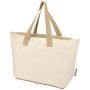 Foldable 7L recycled cotton bag with 140 g/m² GRS 
