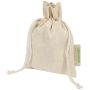 Gift bag in 140 g/m² OCS-certified organic production material - 15 x 10 cm 
