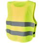 Children's safety vest with hook and loop for ages 7-12 