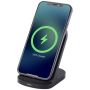 15W dual coil wireless charging stand in RCS recycled plastic 