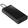 10,000 mAh 15 W Solar Power Bank with Light 
