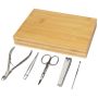 5-piece bamboo manicure set 