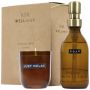 Wellmark Discovery Set of Soap Dishes and Scented Candles 200 ml and 150 g – Bamboo Fragrance