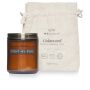 Medium candle with cedarwood scent 