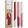 Diagonal candles - set of 3 