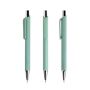 Tri-comfort Rubberised Aluminium Ballpoint Pen, Triangular