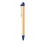 Recycled Cardboard Ballpoint Pen with Wooden Clip