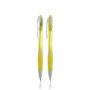 Plastic ballpoint pen, with ergonomic grip