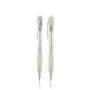 Plastic ballpoint pen, with ergonomic grip