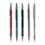 Spring Ballpoint Pen in Metal, with 7 Rings