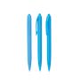 Colourful Ballpoint Pen in plastic, single colour