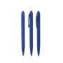 Colourful Ballpoint Pen in plastic, single colour