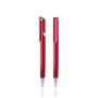 Plastic Ballpoint Pen with Metallic Colour