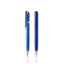 Plastic Ballpoint Pen with Metallic Colour