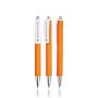 Hexica Ballpoint Pen in plastic, with wide clip