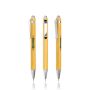 Bampen Bamboo Ballpoint Pen with Metal Clip
