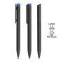 Clipsy Aluminium Ballpoint Pen with Rubber Finish
