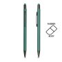 Aluminium ballpoint pen, with rubber finish and touch function