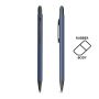 Aluminium ballpoint pen, with rubber finish and touch function