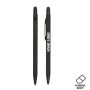 Aluminium ballpoint pen, with rubber finish and touch function