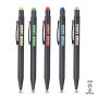Touchy Aluminium Ballpoint Pen, coloured touch