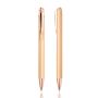 Writz Metal Ballpoint Pen with Copper-Coloured Details