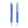 Chrome Metal Ballpoint Pen, with Rubber Finish