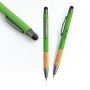 Merge Ballpoint Pen in aluminium and cork with rubber finish and touch