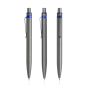 Alur Ballpoint Pen in recycled aluminium, coloured detail