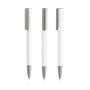 Recycled Aluminium Ballpoint Pen with Rubber Finish