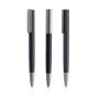 Recycled Aluminium Ballpoint Pen with Rubber Finish