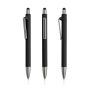 Soft RPP Ballpoint Pen in Ocean-sourced PP, rubber touch