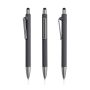 Soft RPP Ballpoint Pen in Ocean-sourced PP, rubber touch