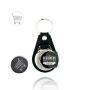 MD-25 Car Keyring Holder MD-25 Car with €1.00 Token for Trolley, Metal